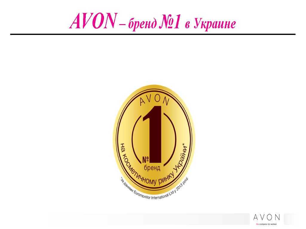 AVON – бренд №1 в Украине